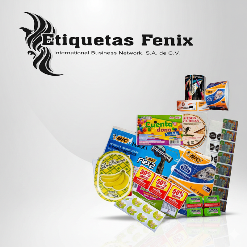 Etiquetas Fénix Showcase